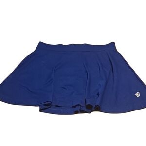 Varsity Spirit Brand Blue Cheer Or Tennis Skirt With Bloomers Size Small